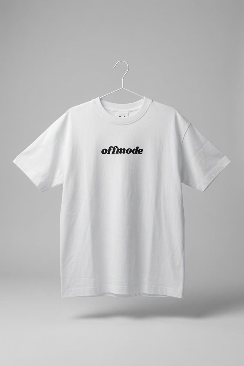 Camiseta Offmode Drop 1 - Blanca